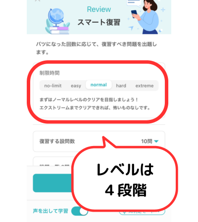 スピフルの話す速さはWPMと独自レベル